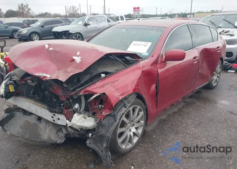 2006 Lexus Gs 300 z USA, uszkodzony, nr VIN JTHBH96S065006406